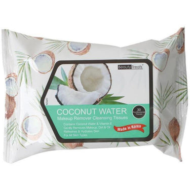 Beauty Treats - Coconut Water Make-Up Remover Cloths / 12 Packs of 30