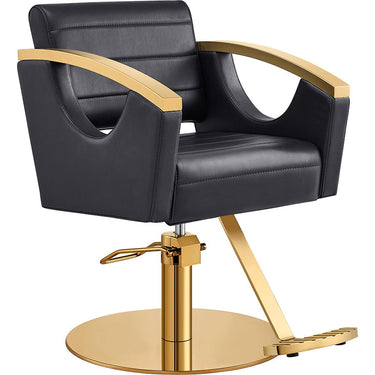 Bello Modern Gold Hydraulic Styling Chair by DIR Salon Furniture