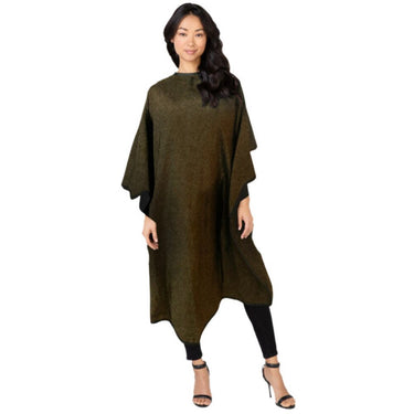 Betty Dain All-Purpose Reversible Midnight Shimmer Cape - 45" W x 58" L