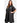 Betty Dain Black Jaguar Bleach Proof All Purpose Cape / 45" W x 58" L
