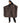 Betty Dain Bleach-Proof Cape Brown / 60"L x 56"W