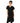 Betty Dain Client Wrap Gown / Fits up to size 16. Black 39"L