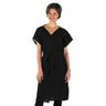 Betty Dain Client Wrap Gown / Fits up to size 16. Black 39"L
