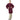 Betty Dain Crinkle Nylon Big Shirt / Snap / Burgundy