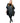 Betty Dain Jumbo Vinyl Shampoo Cape / 45" X 54" Black