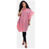 Betty Dain Secret Messages Shampoo Cape - ROSE / 36" W x 54" L