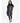 Betty Dain Solid Shampoo Cape - Black - Velcro Closure / 36"W x 54"L