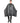 Betty Dain Wood Grain Styling Cape - Lightweight, Polyester Cape Is Water Resistant and Has a Deep Gray Wood Grain Effect With Black Trim