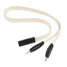 Bifrctd Lead, Fem .080 Pin To 2 Male .080 Pins Black