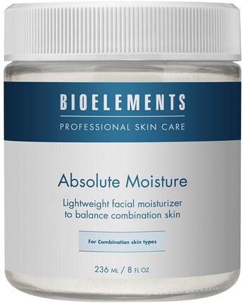 Bioelements Absolute Moisture - Lightweight Facial Moisturizer for Combination Skin / 8 oz.