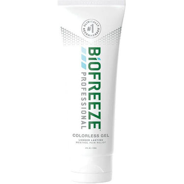Biofreeze Professional Pain Relieving Gel - Topical Analgesic | COLORLESS / 4 oz. Tube by Biofreeze