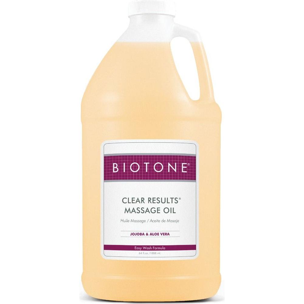 Biotone® Clear Results® Massage Oil / 64 oz. 1/2 Gallon by B Pure Spa Direct