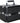 Black Glitter 2-Tiers Extendable Trays Makeup Train Case by TruCase