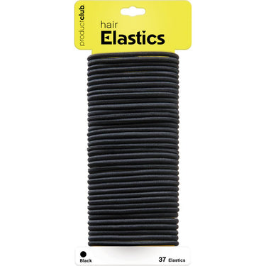 Black Hair Elastics / 37 Pack by Product Club