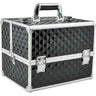 Black Large Cosmetic Train Case - Storage &amp; Organizer for Nail Tools &amp; Cosmetics - Each