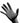 Black Latex-Free Nitrile Gloves / 10 Pack