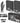 Black Nitrile Disposable Exam Gloves - 2X-LARGE / Black Color / 4 Mil Thickness / 100 per Box / Case of 10 Boxes = 1,000 Gloves