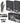 Black Nitrile Disposable Exam Gloves - X-LARGE / Black Color / 4 Mil Thickness / 100 per Box / Case of 10 Boxes = 1,000 Gloves