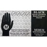 Black Nitrile Exam & Multi-Purpose Gloves - Powder Free - MEDIUM / 100 Count