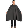 Black Pinstripe Barber Cape / 54" x 63" by Scalpmaster