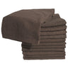 Bleach Proof Towels / Brown - 16" x 27" / 1 Dozen by Soft 'N Style