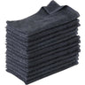 Bleach Shield Salon Towels - 100% Ring Spun Cotton - 16" x 26" - DARK CHARCOAL / 12 Towels