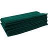 Bleach Shield Salon Towels - 100% Ring Spun Cotton - 16" x 26" - HUNTER GREEN / 12 Towels