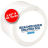 Bleached Muslin Epilating Roll / 3.25" X 40 Yards