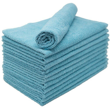 BleachSafe&trade; Salon Towels - 15" x 26" - AQUA / 1 Dozen