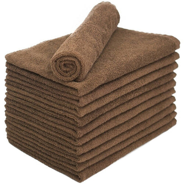 BleachSafe&trade; Salon Towels - 15" x 26" - BROWN / 1 Dozen
