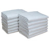 BleachSafe&trade; Washcloths - 13" x 13" - WHITE / 1 Dozen