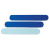 Blue Mini Files 220/320 Grit - 3 1/2" x 1/2" / Sold Individually