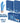 Blue Nitrile Disposable Gloves - MEDIUM / Blue Color / 3 Mil Thickness / 100 per Box / Case of 10 Boxes = 1,000 Gloves