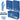 Blue Nitrile Disposable Gloves - MEDIUM / Blue Color / 3 Mil Thickness / 100 per Box / Case of 10 Boxes = 1,000 Gloves
