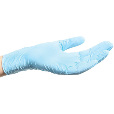 Blue Powder-Free Nitrile Gloves - X-Small / 100 Count