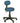 Blue Technicians Stool With Back by Mother Earth