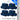 Boca Terry Magic Bleach Proof Spa-Salon Towels - 100% Ringspun Cotton - 16" x 28" - 392 GSM / Navy Blue / 12 Count