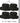 Boca Terry Spa-Salon Towels - 100% Ringspun Cotton - 16" x 27" - 373 GSM / Black / 12 Count