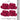 Boca Terry Spa-Salon Towels - 100% Ringspun Cotton - 16" x 27" - 373 GSM / Burgundy / 12 Count