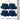 Boca Terry Spa-Salon Towels - 100% Ringspun Cotton - 16" x 27" - 373 GSM / Navy Blue / 12 Count