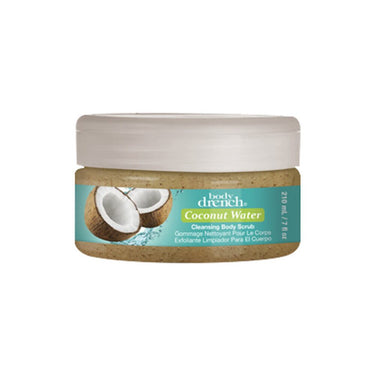 Body Drench - Coconut Water Cleansing Body Scrub / 7 oz. - 210 mL.