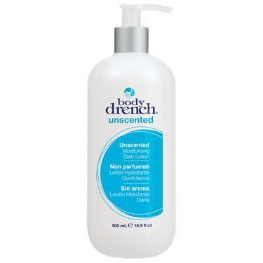 Body Drench - Unscented Moisturizing Lotion / 16.9 oz. - 500 mL.