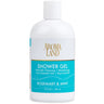 Body Wash / Shower Gel - Rosemary & Mint 12 oz. / 6 Pack - Gifts / Wedding Favors / Retail by Aromaland