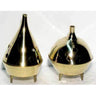 Brass Cone + Resin Incense Burner / 3" by Incense Burner