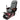 Braylon EX-R Spa Pedicure Chair / Black and Burgundy Base by HANS Equipment