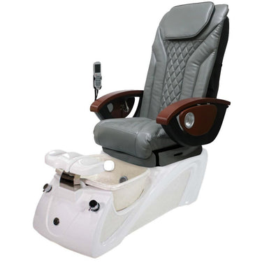Braylon EX-R Spa Pedicure Chair / Pearl White Base by HANS Equipment