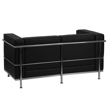 Bre Series Reception Love Seat / Black by BIGA