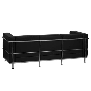 Bre Series Reception Sofa / Black by BIGA