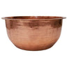 Brillo Hammered Copper Pedicure Bowl