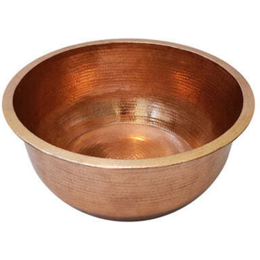 Brillo Hammered Copper Pedicure Bowl